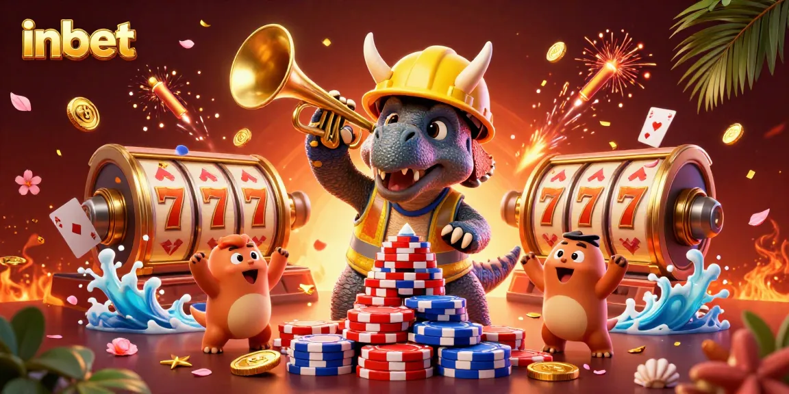 Engage in fun gameplay and win big with inbet's vibrant casino experience.