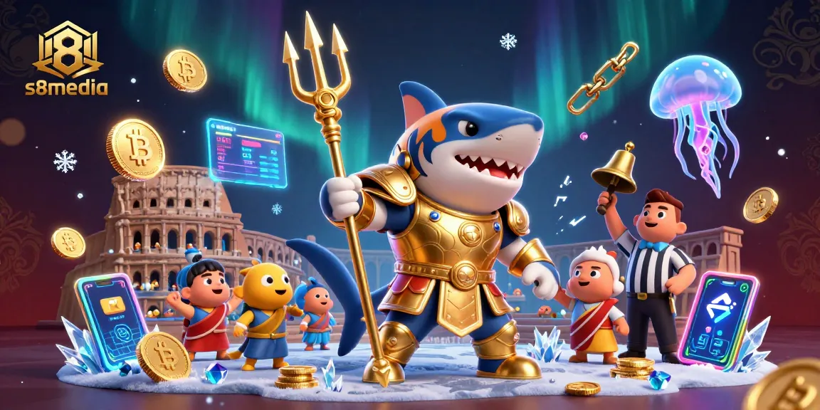 Engage with s8media's thrilling gaming experience featuring unique characters in massive underwater colosseum.