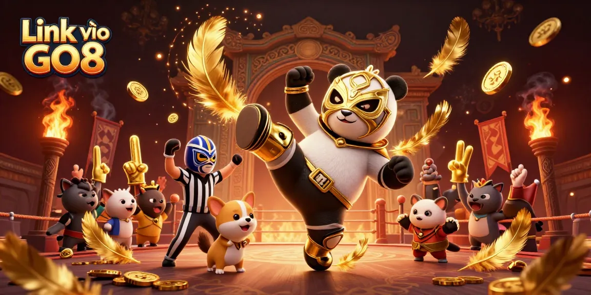 Experience thrilling action at Link vào GO8 with a vibrant wrestling scene full of excitement and energy.