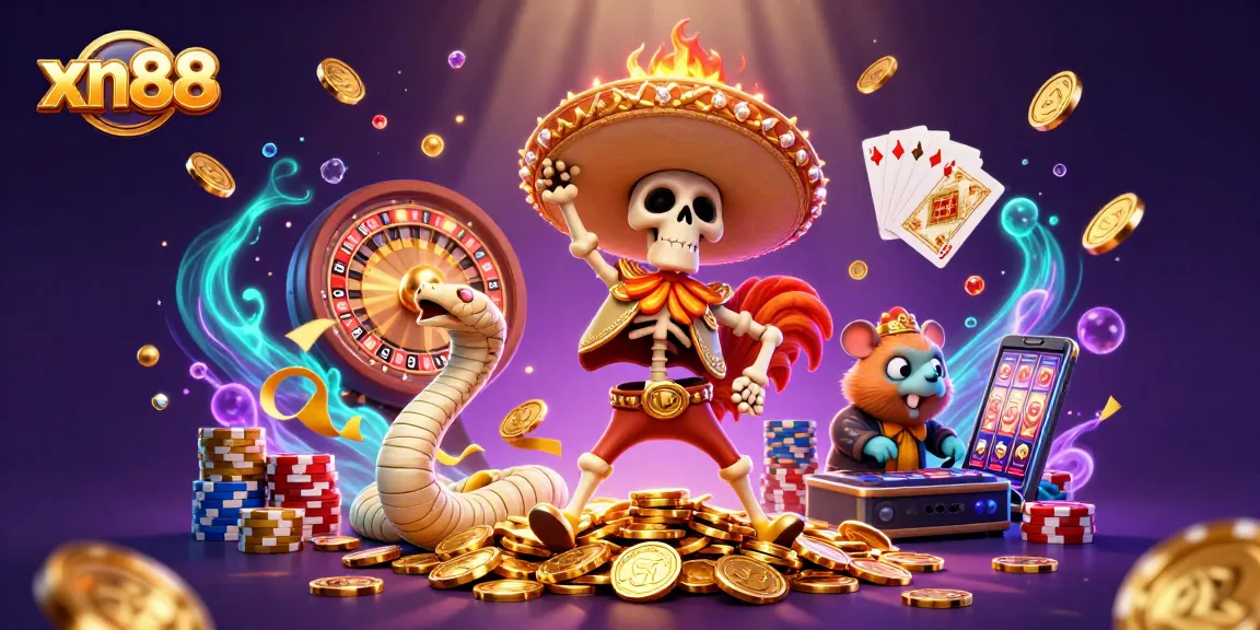 Experience thrilling casino wins with xn88 featuring vibrant gaming characters in action