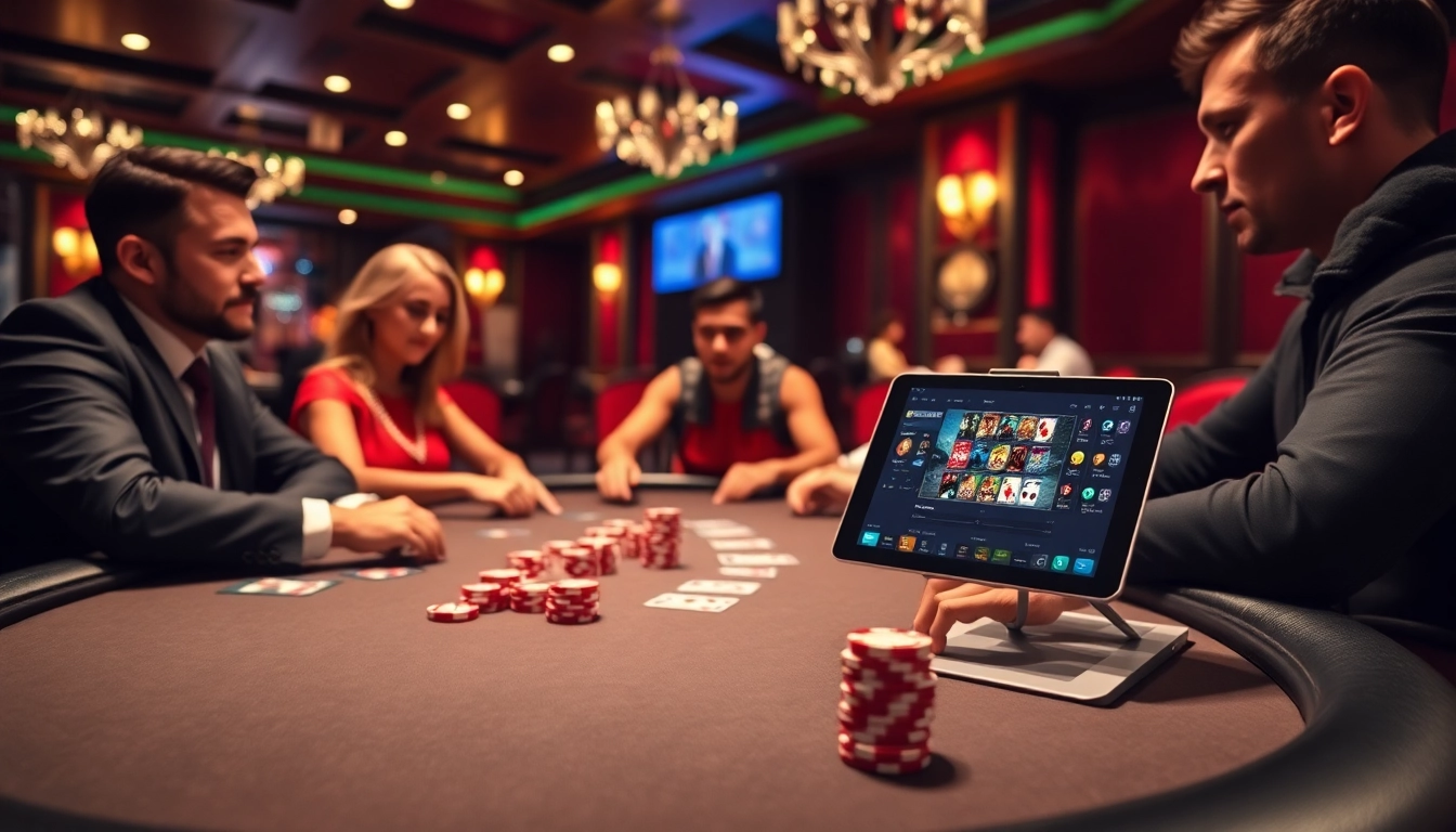 Experience excitement at https://888vina.com/ casino with professional poker players and vibrant gaming atmosphere.