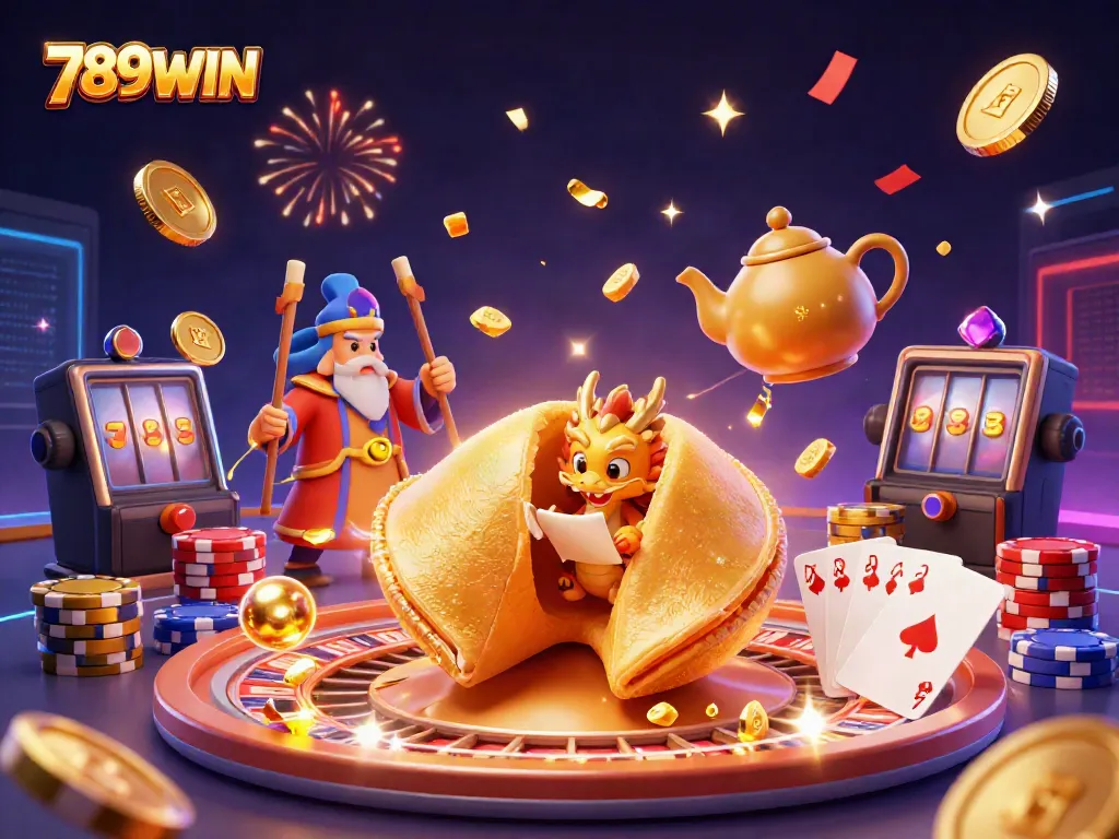 Experience fortune with 789WIN as the wise dragon reveals gaming prospects amidst golden riches.