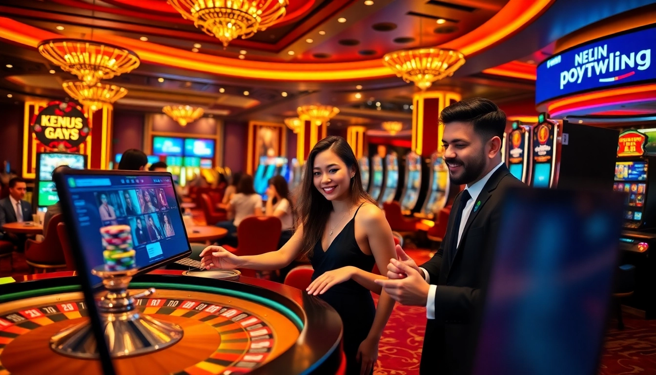 Experience the excitement of online gambling at XX88 with vibrant casino visuals.