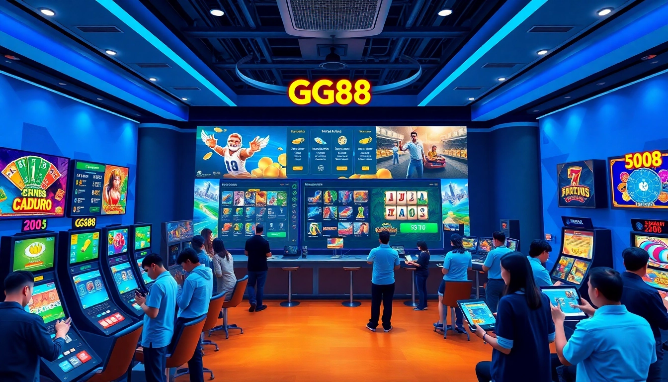 Experience GG88 with a user-friendly interface for sports betting and exciting casino games.