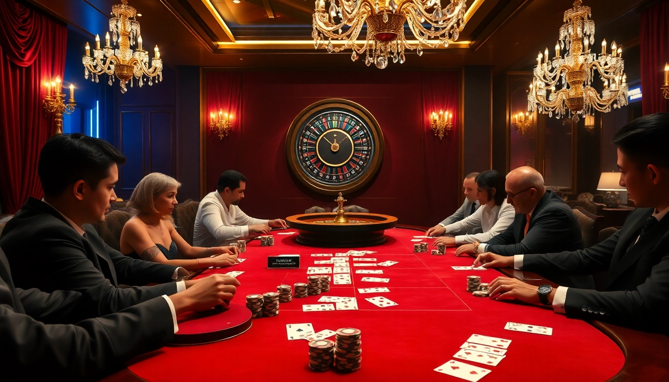 Playing cards and chips on a high-stakes poker table, featuring hidden wiki elements in the backdrop.
