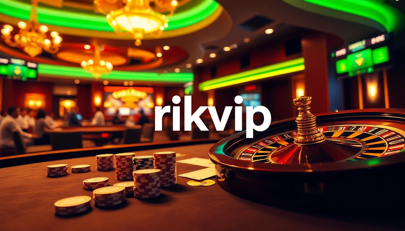 Experience the thrill of winning at rikvip with immersive online casino games and vibrant visuals.