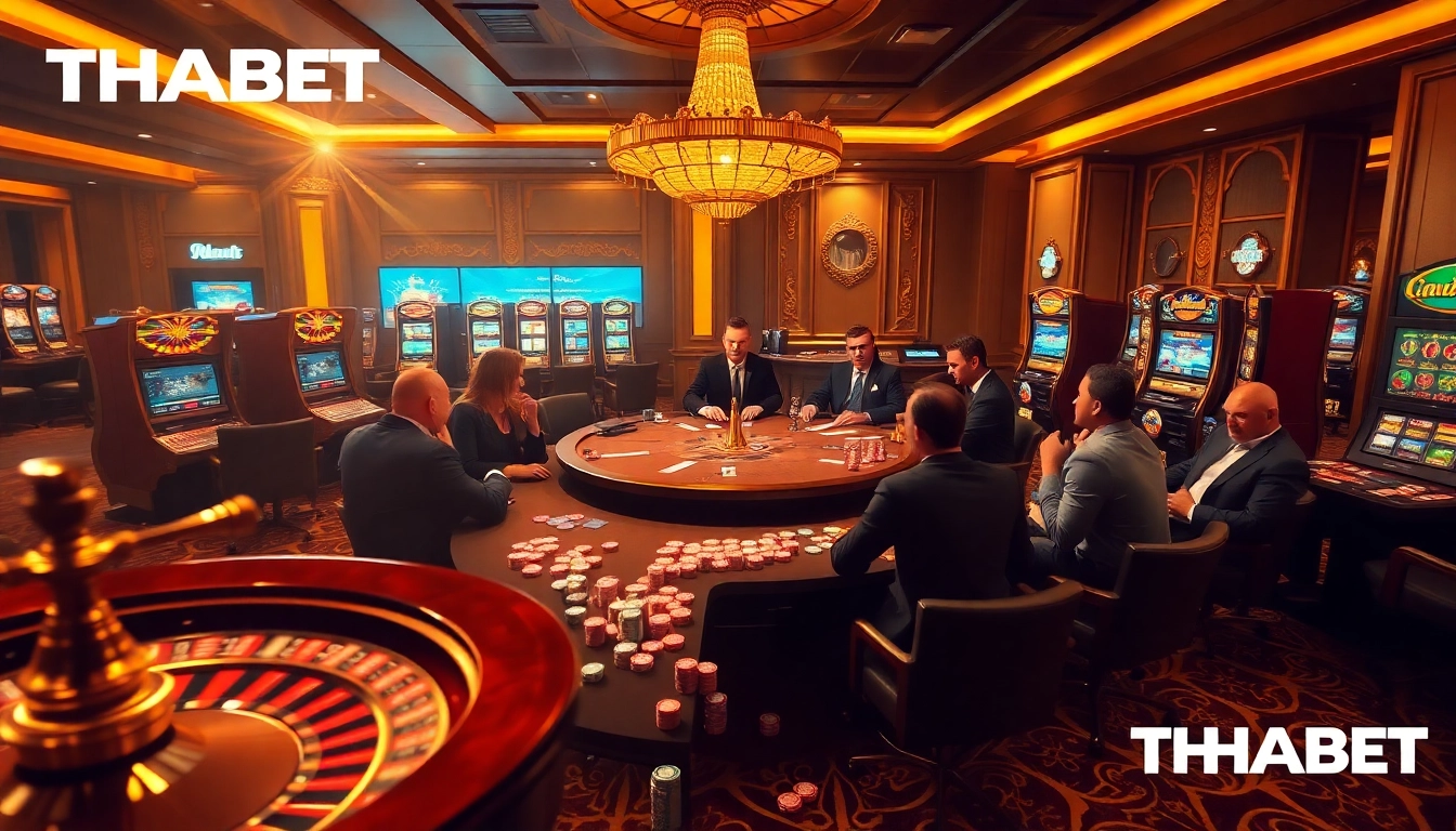Experience thrilling gameplay at https://thabethome.com/ in a high-stakes poker scene.
