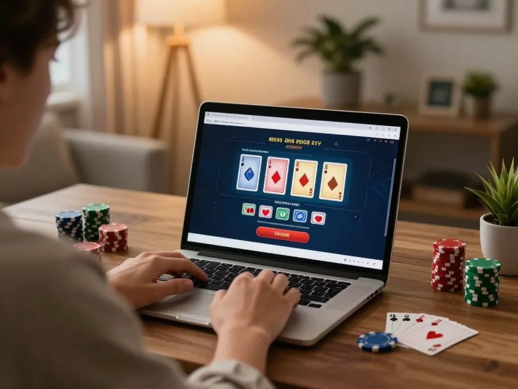 Play online blackjack at https://rr88.auction/ with focused player strategy and cozy home setup.