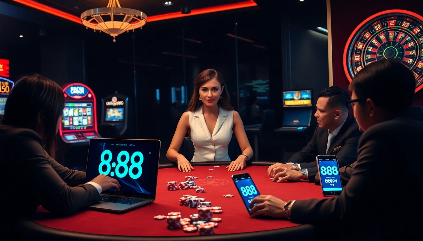 Experience thrilling casino moments at https://888vi.codes/ with vibrant slot machines and poker games.