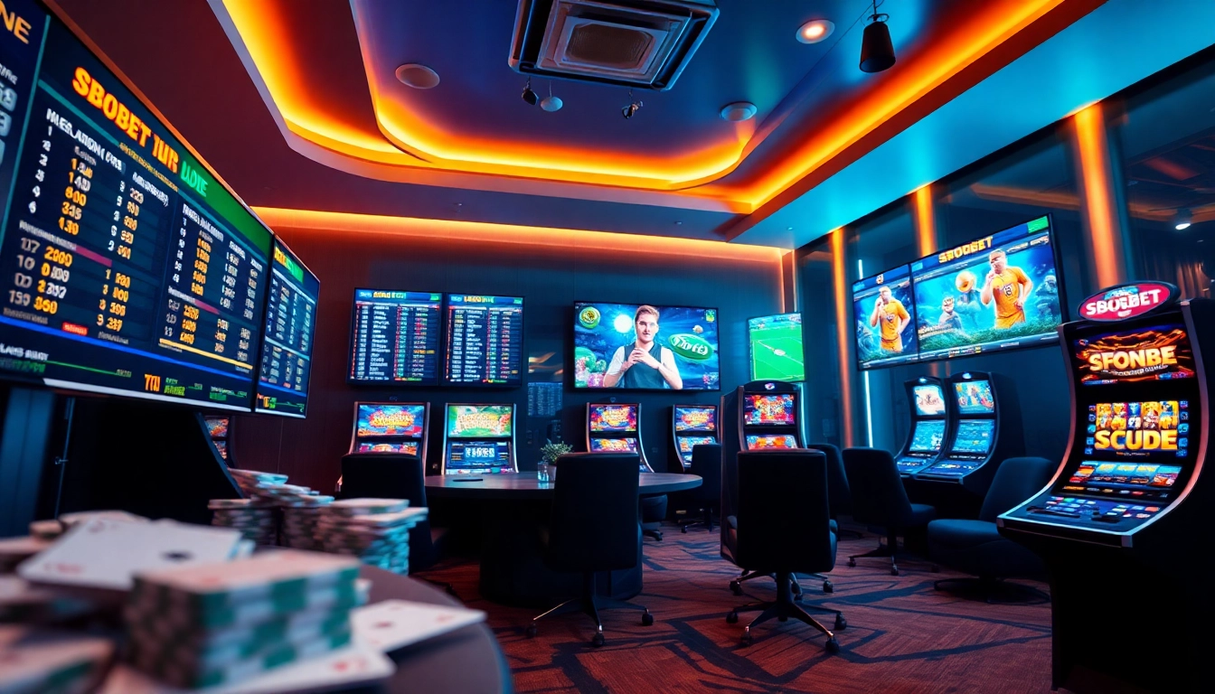 SBOBET.dance offers an immersive online gambling experience with vibrant gaming elements.