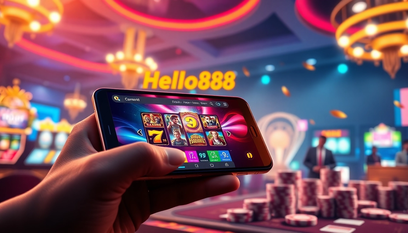 Explore the thrilling gaming experience at hello88win.live with vibrant casino graphics and fast-paced gameplay.