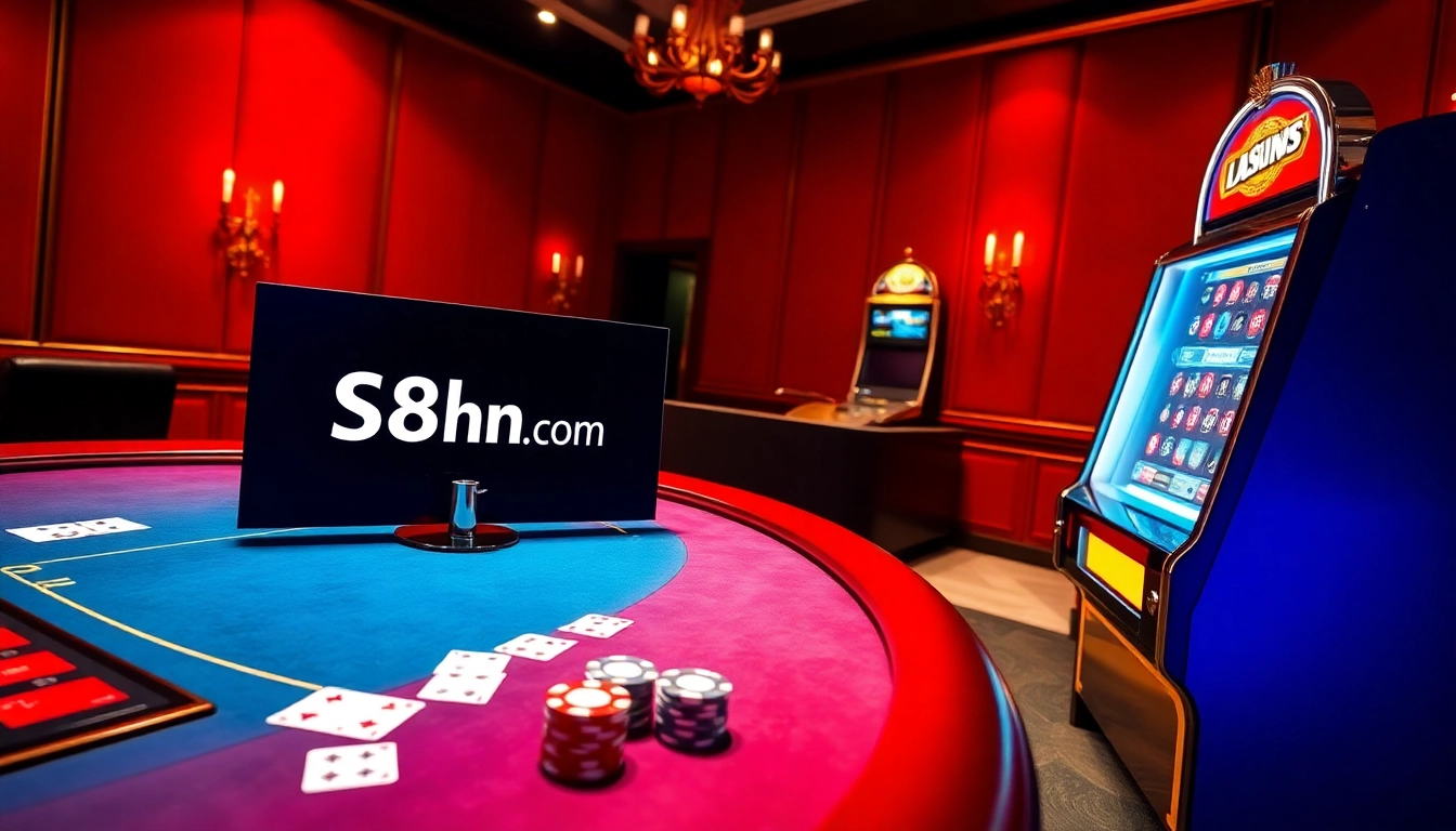 Experience the excitement of gambling at https://s8hn.com/ with professional poker games and thrilling slot machines.