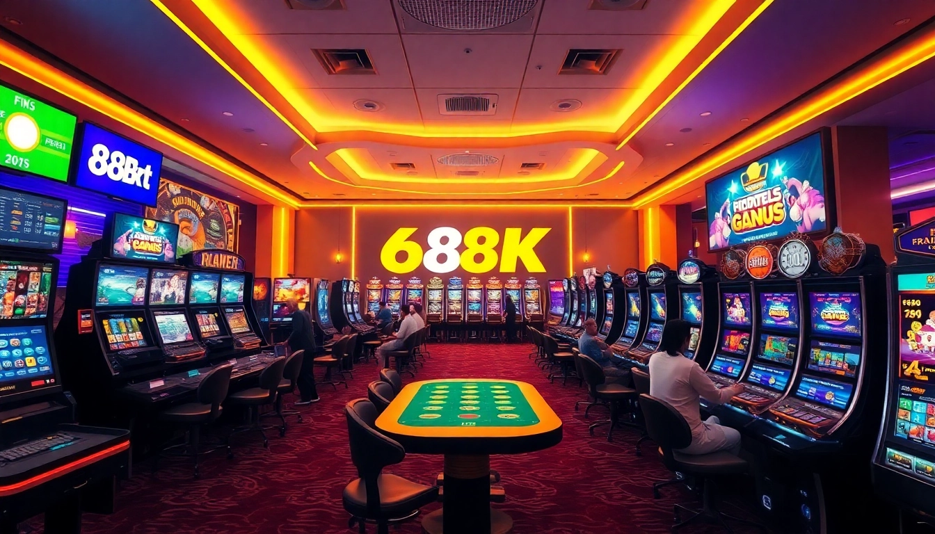 Exciting gaming experience at F8bet's vibrant online casino with a welcoming atmosphere and diverse games.